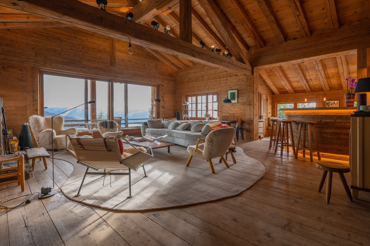 the hedonist collection Verbier chalet
